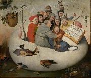 Hieronymus Bosch Concert in the Egg oil painting artist